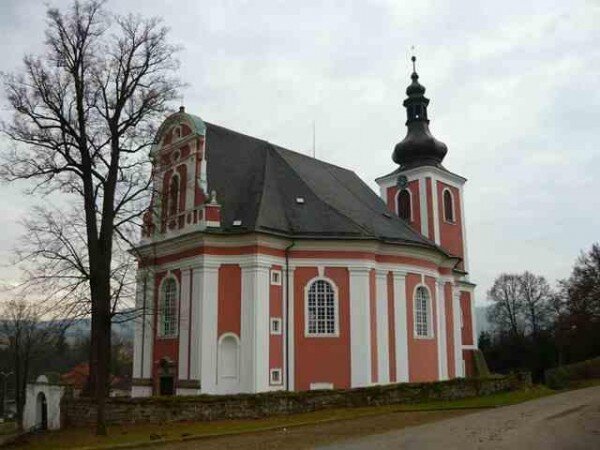 Kostel sv. Máří Magdaleny v Božanově 