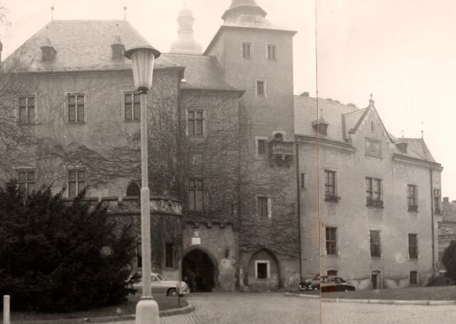 Vlašský dvůr na dobovém snímku