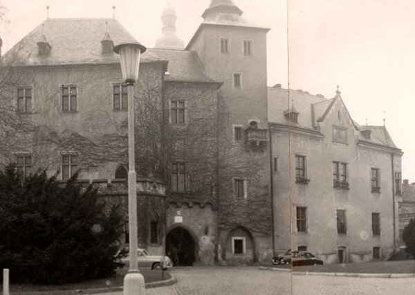 Vlašský dvůr na dobovém snímku