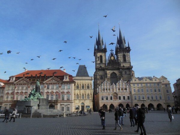 Fotografický workshop s Janem Bartošem se uskuteční v centru Prahy, například v okolí Staroměstského náměstí (ilustrační foto). 