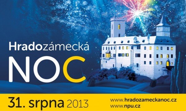 Hradozámecká noc 2013 - logo