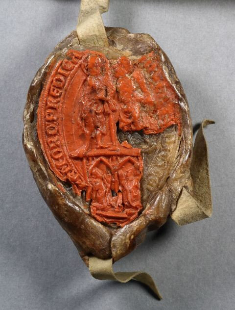 Pečeť píseckého dominikánského konventu