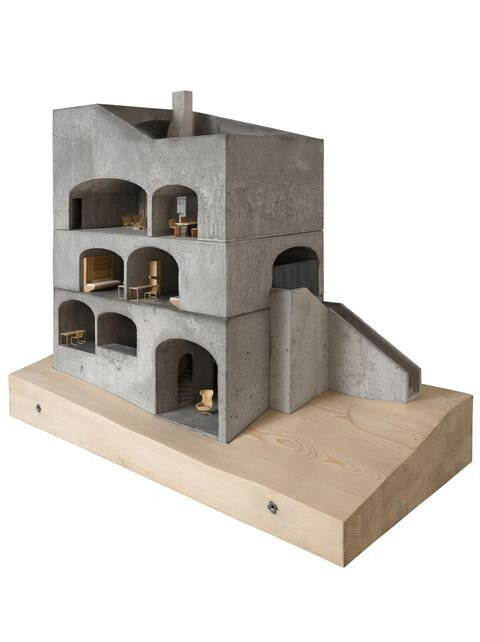 Model Domu s klenbami od architekta Jana Šépky