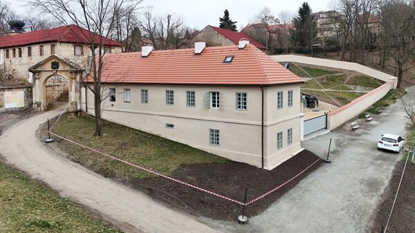 Zrekonstruovaný Domek zahradníka