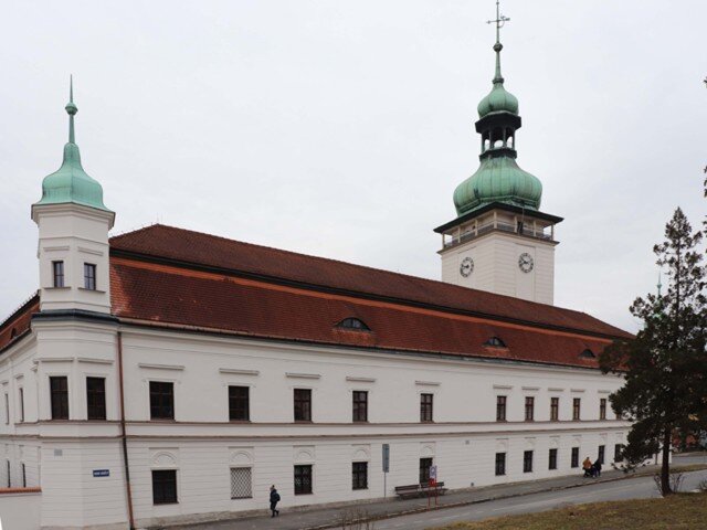 Celkový pohled na vsetínský zámek