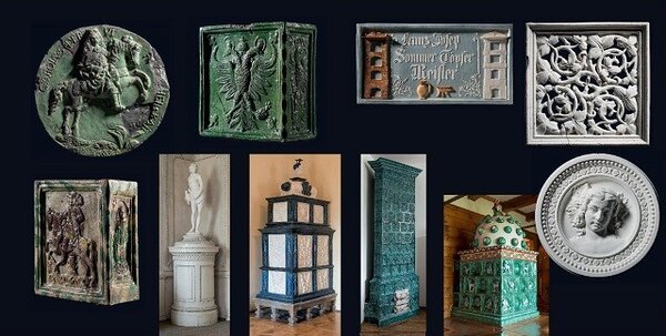 Ukázky z výstavy Svět kachlových kamen