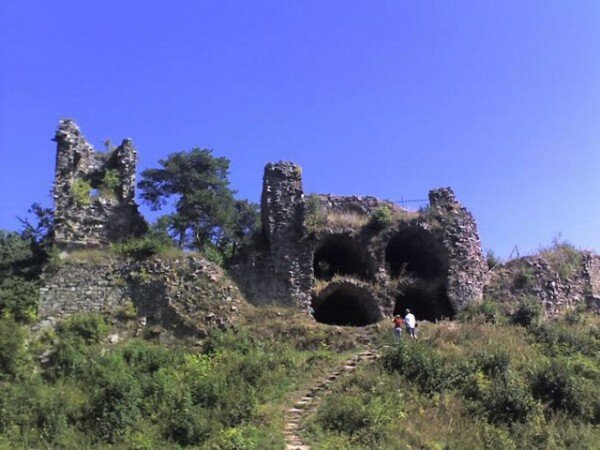 Zřícenina hradu Zubštejn