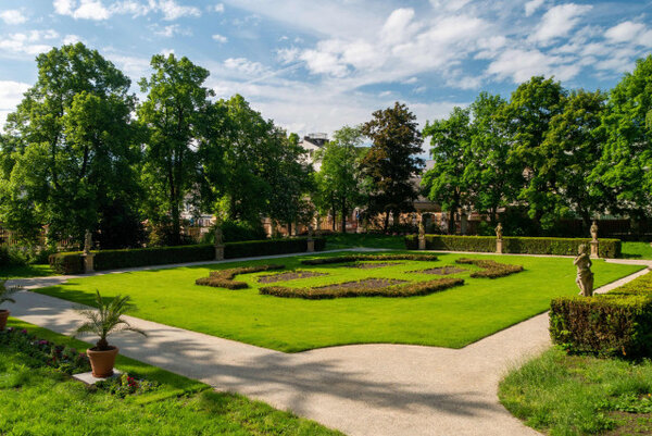 Zámecký park v Bruntále