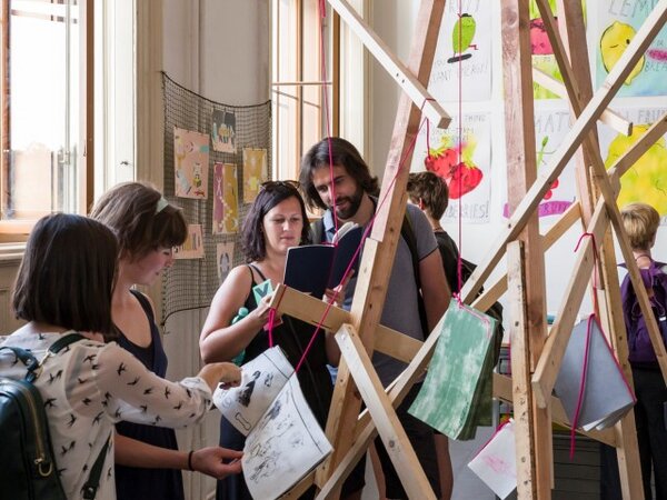 Ateliér ilustrace a grafiky – klauzurní projekt Deník sedmi dnů – intenzivní týdenní sebezpyt