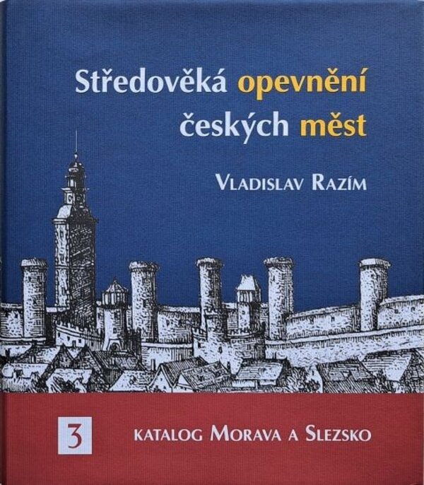 Titulní obálka knihy Středověká opevnění českých měst - 3. díl