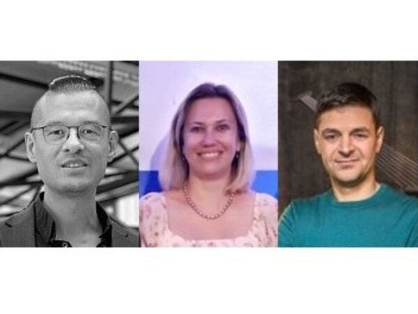 Trojice letošních moderátorů – Osamu Okamura, Martina Indrová, Saša Michailidis