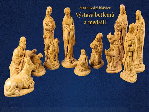 Plakát výstavy betlémů a medailí