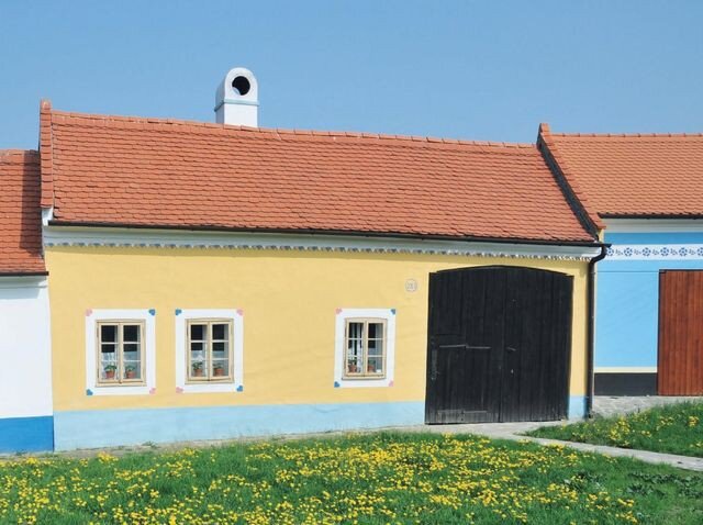 Typický dům lidové architektury ze Slovácka (ilustrační foto)