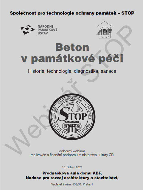 Tématem sborníku je beton v památkové péči.