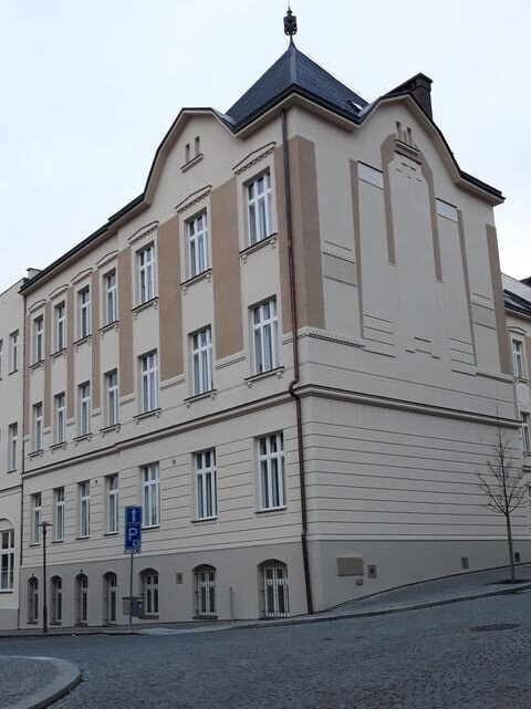 Ve Štáflově ulici byla obnovena také budova gymnázia postavená v roce 1907.