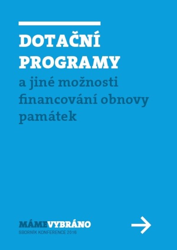 Titulní strana čtvrtého sborníku konference MÁME VYBRÁNO 