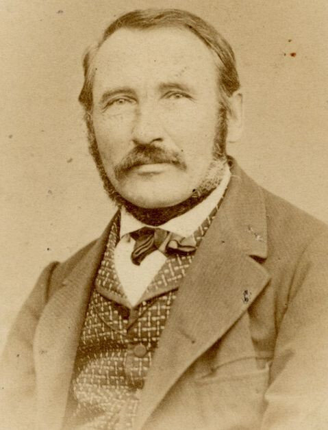 František Schmoranz st., fotoportrét z vídeňského ateliéru R. von Bohr
