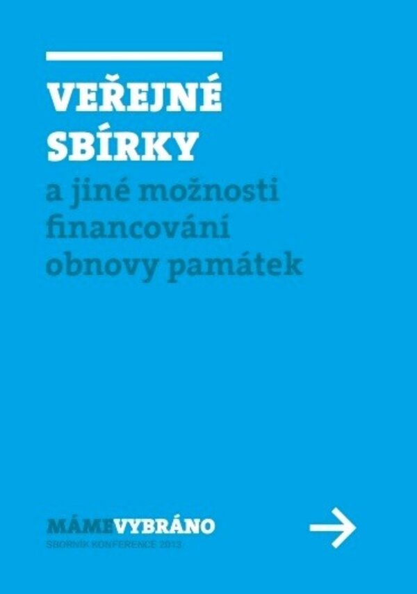 Titulní strana sborníku konference MÁME VYBRÁNO