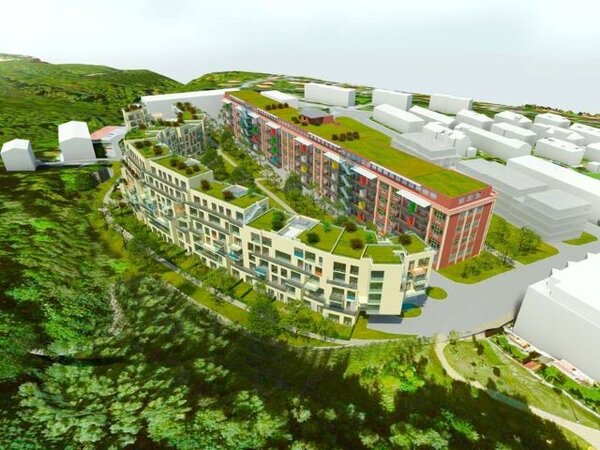Architekt Petr Franta navrhl také bytový komplex v pražských Košířích.