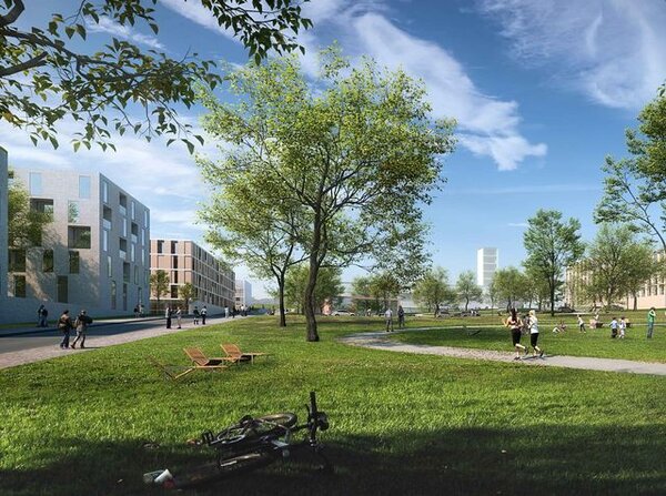 Ladislav Kouba a Tomáš Pilař obdrželi 1. cenu v urbanistické soutěži za návrh řešení lokality Na Kaménkách v Brně-Černovicích.