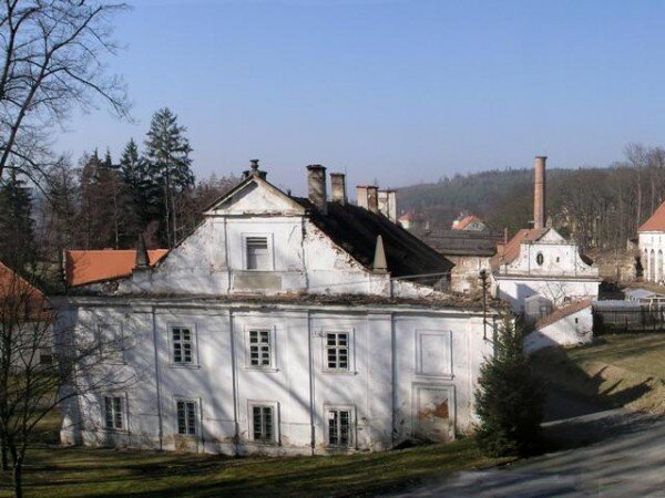 Areál hospodářského dvora kláštera v Plasích