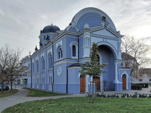 Památkově chráněná obnovená synagoga