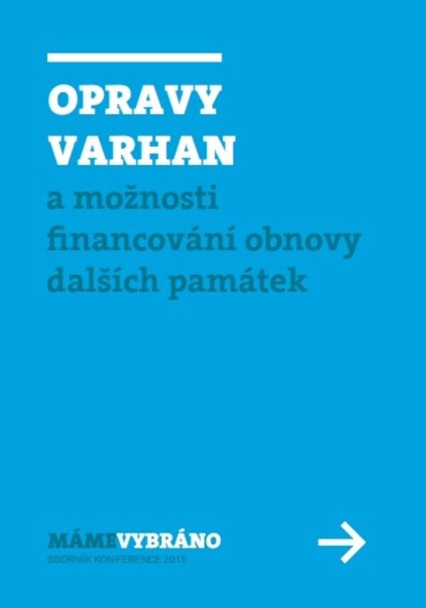 Titulní strana třetího sborníku konference MÁME VYBRÁNO