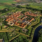 Letecký snímek terezínské pevnosti | © Ústecký kraj