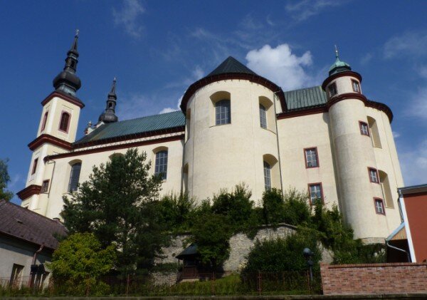 Litomyšl, kostel Nalezení sv. Kříže