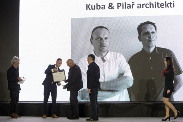 V loňském roce získal ocenění atelier Kuba & Pilař architekti, s .r. o.