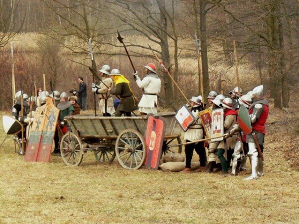 První velkou akcí v rámci projektu Jižní Čechy husitské 2015 bude rekonstrukce bitvy u Sudoměře na Písecku (ilustrační foto z loňského klání). 