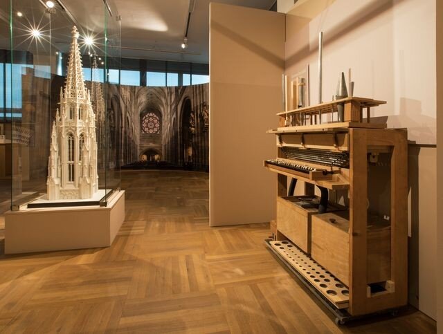 Expozice Svatovítské varhany je k vidění v Národním technickém muzeu v Praze.