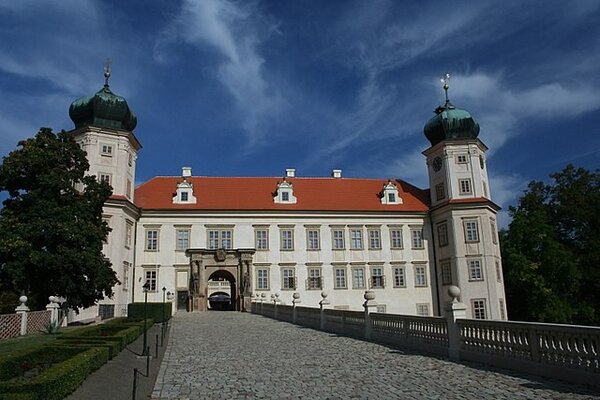 Na státním zámku Mníšek pod Brdy bude výstava k vidění do 30. srpna.