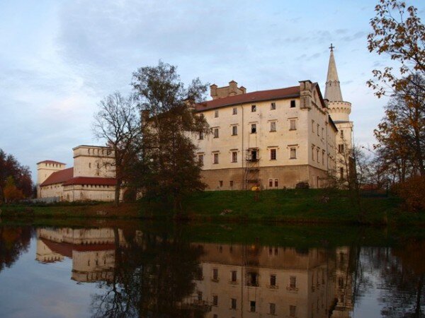 Zámek v Boru je považován za stavební unikát, neboť se tam zachovala podstatná část středověkých prvků.