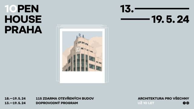 Pozvánka na festival Open House Praha