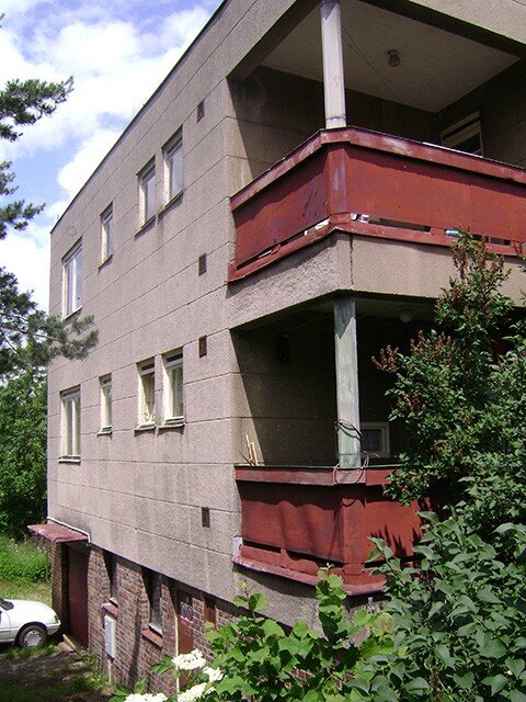 Před několika lety odstraněná unikátní montovaná vila na pražské Babě od architekta Jiřího Štursy z roku 1947.