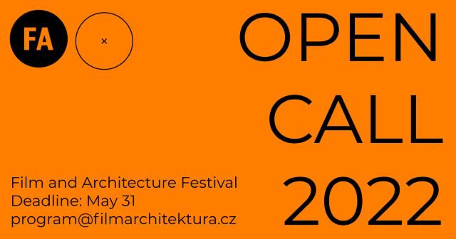 Logo výzvy festivalu Film a architektura