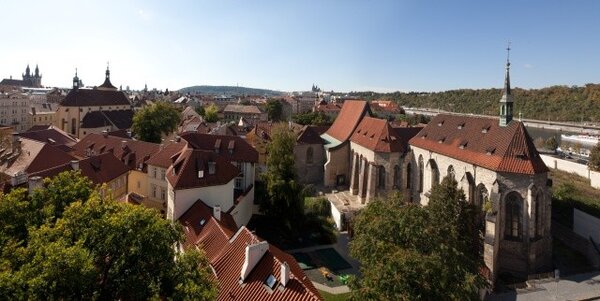 Panorama Anežského kláštera