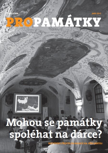 Čtvrtletník PROPAMÁTKY - JARO 2013 