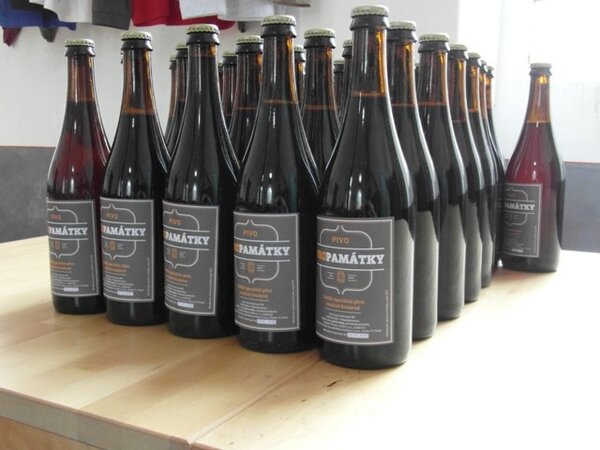 Pivo PROPAMÁTKY připravené k zabalení a odeslání našim dárcům