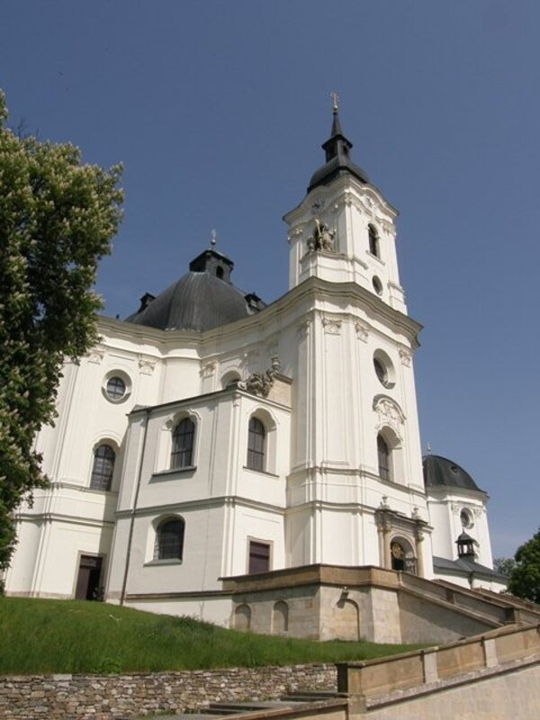 Chrám Jména Panny Marie ve Křtinách. 