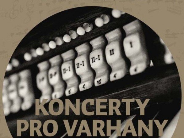Plakát jednoho z benefičních koncertů, které podpořily opravu varhan.