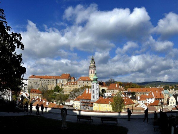 Zámek a hrad Český Krumlov - celkový pohled