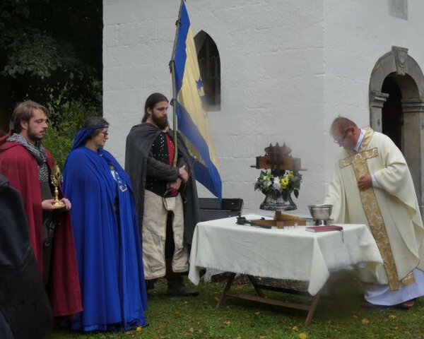 Slavnostní svěcení nového zvonku sv. Paní Zdislava