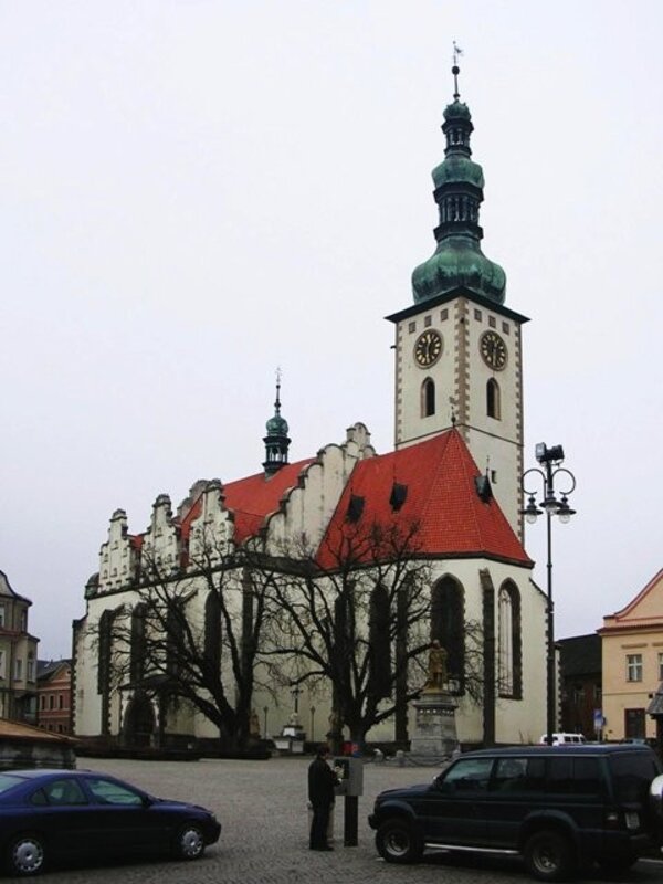 Děkanský kostel Proměnění Páně v Táboře se postupně opravuje již několik let.  