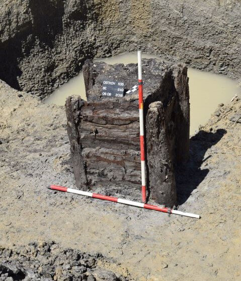 Unikátní nález neolitické studny na stavbě dálnice D35