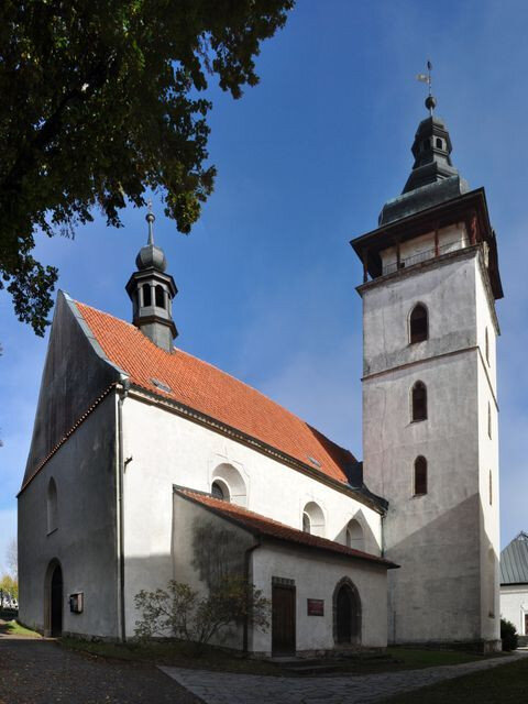 Kostel sv. Michala je výraznou dominantou Jistebnice.